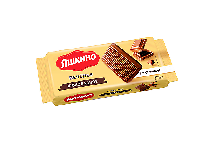 «Яшкино», печенье «Шоколадное», 170 г