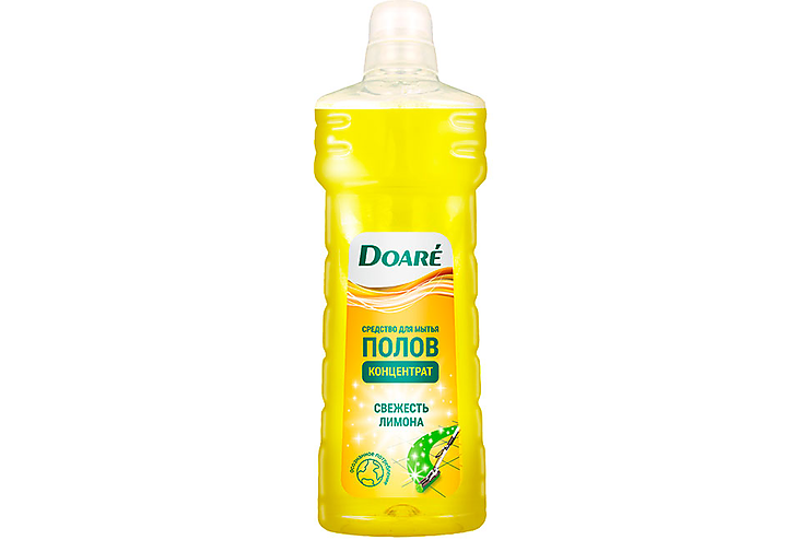 «Doare», средство для мытья полов «Свежесть лимона», 850 г