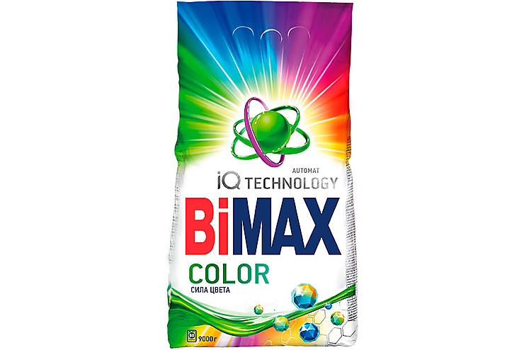 Стиральный порошок BiMax «Сила цвета» Color Automat, 9 кг