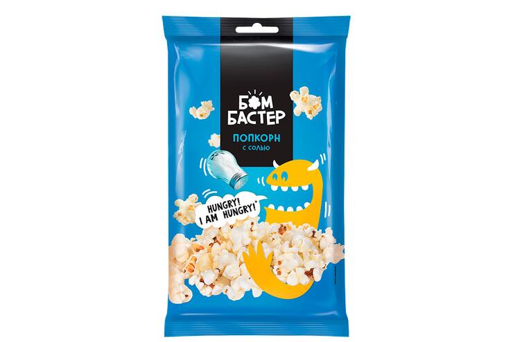 «Бомбастер», попкорн с солью, 80 г