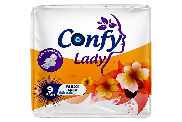 Прокладки Confy Lady Maxi Long, 9 шт, 105 г