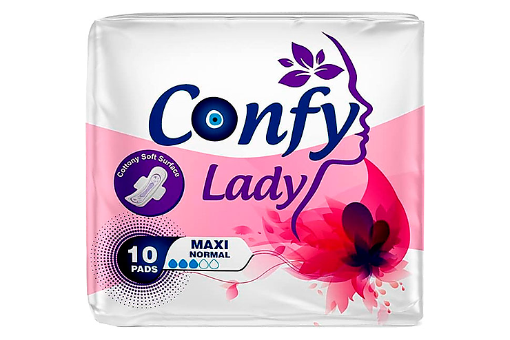 Прокладки Confy Lady Maxi Normal, 10 шт, 99,9 г