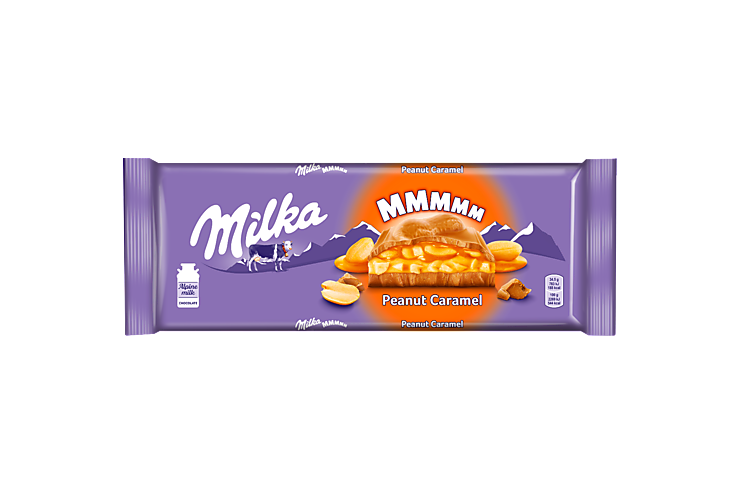 Шоколад молочный «Milka» Peanut Caramel, 276 г