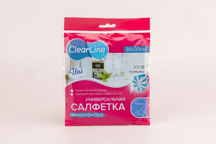 Салфетка «ClearLine» Универсальная 30х30 см Салфетка «ClearLine» Универсальная 30х30 см