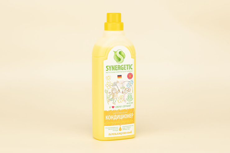 Кондиционер для белья «SYNERGETIC» Цветочная фантазия, 1 л Кондиционер для белья «SYNERGETIC» Цветочная фантазия, 1 л