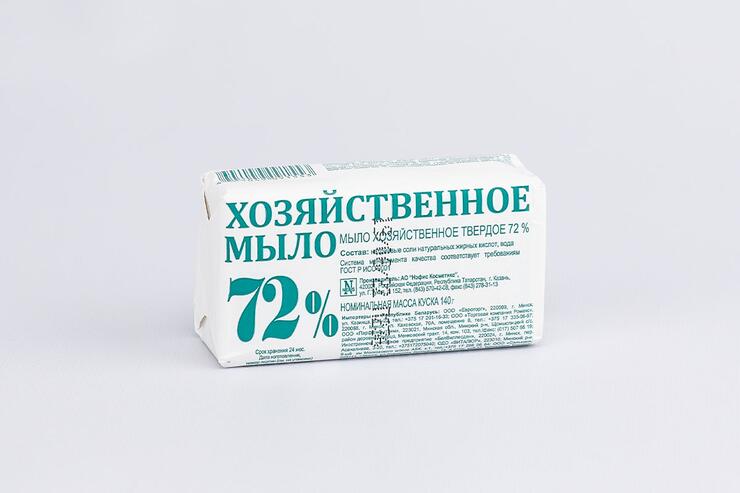 Хозяйственное мыло 72%, 140 г