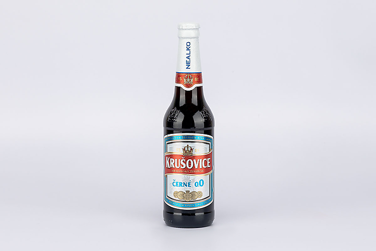 Пивной напиток «Krušovice» темный, безалкогольный, 450 мл