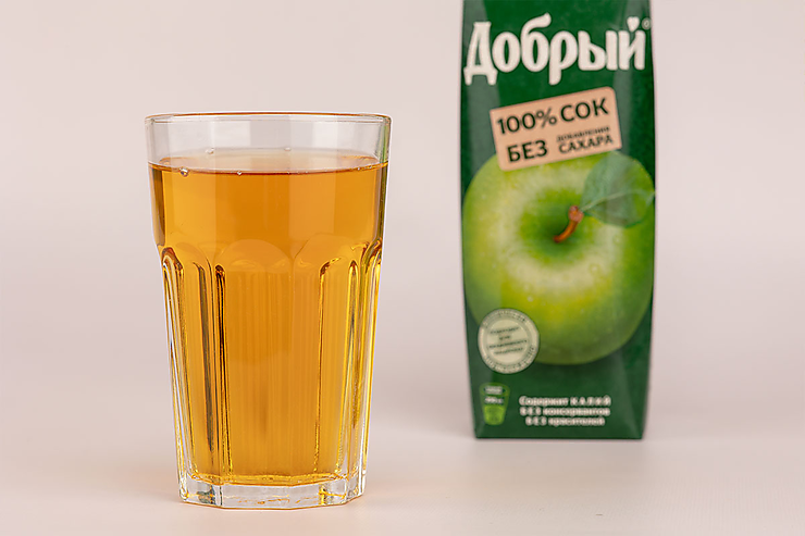 Сок яблочный «Добрый», 1 л