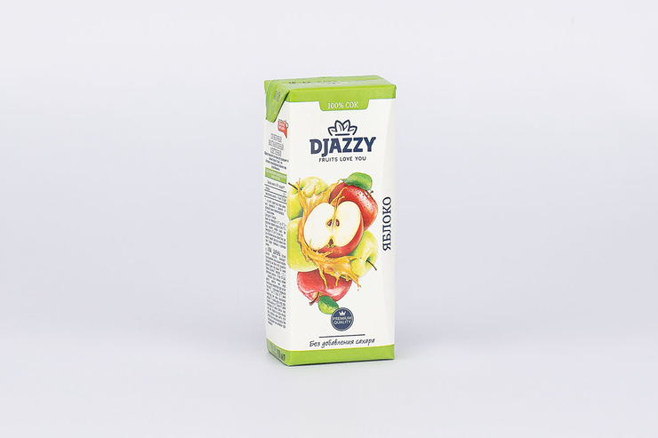 Сок «Djazzy» яблочный, 200 мл