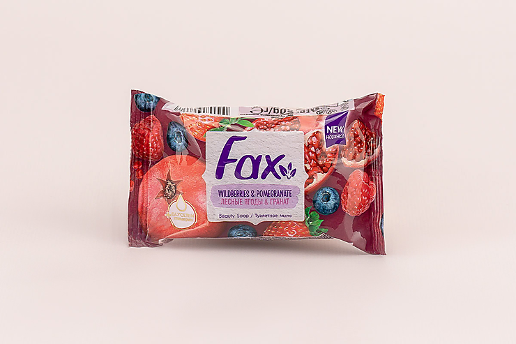 Мыло туалетное «Fax» Лесные ягоды и гранат, 60 г