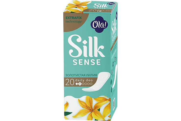 Прокладки ежедневные «Ola! Silk Sense» Light Нежная лилия