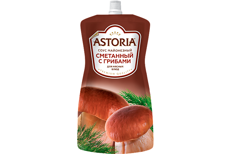 Соус «Astoria» Сметанный с грибами, 233 г