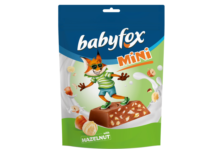 Конфеты шоколадные «Babyfox» mini с фундуком, 120 г Конфеты шоколадные «Babyfox» mini с фундуком, 120 г