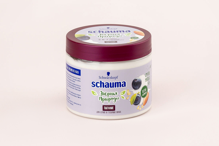 Маска для волос «Schauma» Энергия природы Berry Jar, 380 мл Маска для волос «Schauma» Энергия природы Berry Jar, 380 мл