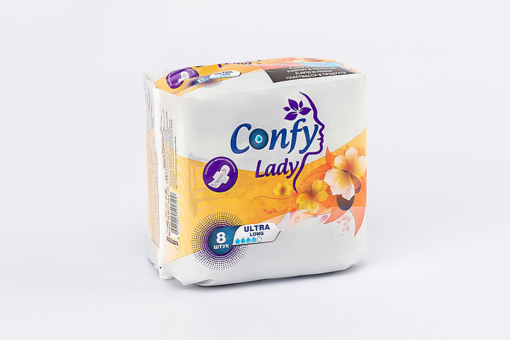 Прокладки «Confy Lady» Ultra Long, 8 шт