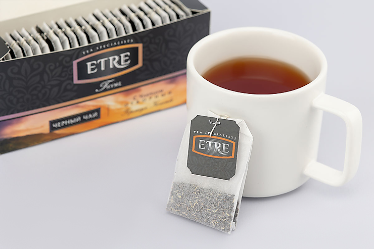 Чай «Etre» Thyme черный с чабрецом, 25 пакетиков, 50 г