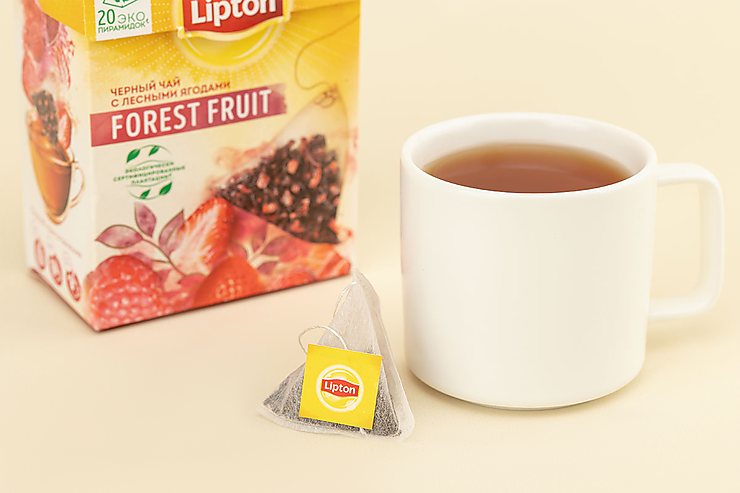 Чай черный «Lipton» Лесные ягоды, 20 пирамидок