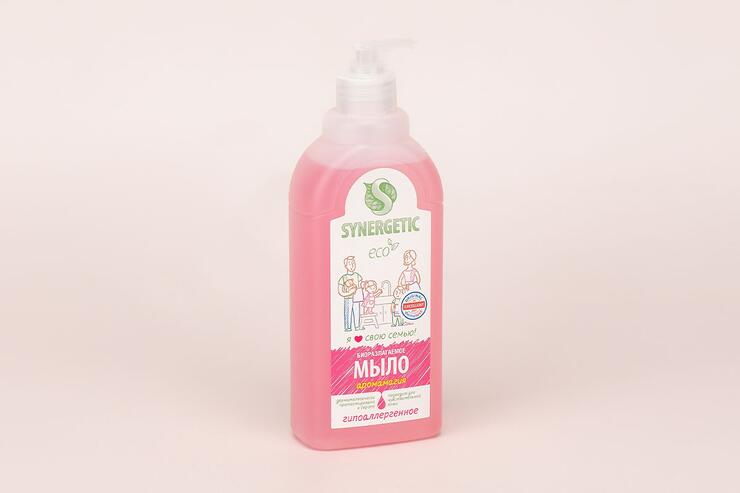 Жидкое мыло «SYNERGETIC» для рук и тела «Аромамагия», 500 мл