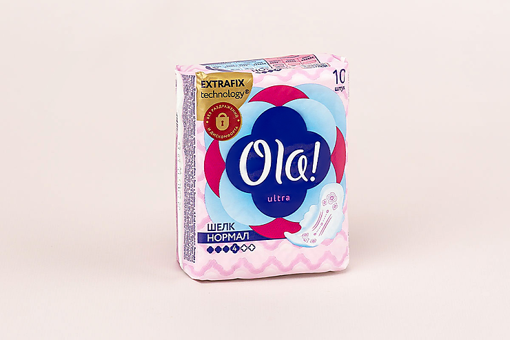 Прокладки «Ola! Ultra» Шелк Normal, 10 шт