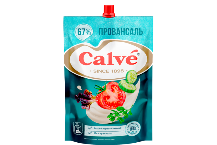 Майонез «Calve» Провансаль, 700 г – купить по приятной цене с доставкой ...