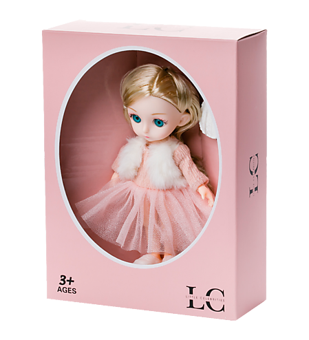 Шарнирная кукла (15 см) с аксессуаром Арт.610-C
