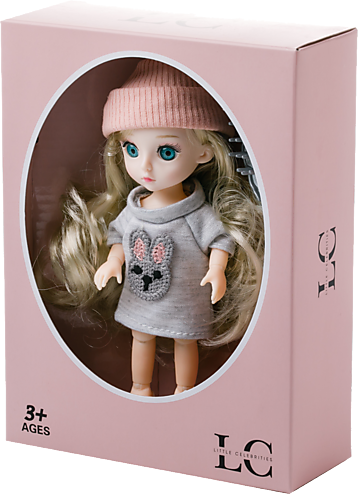 Шарнирная кукла (15 см) с аксессуаром Арт.610-4