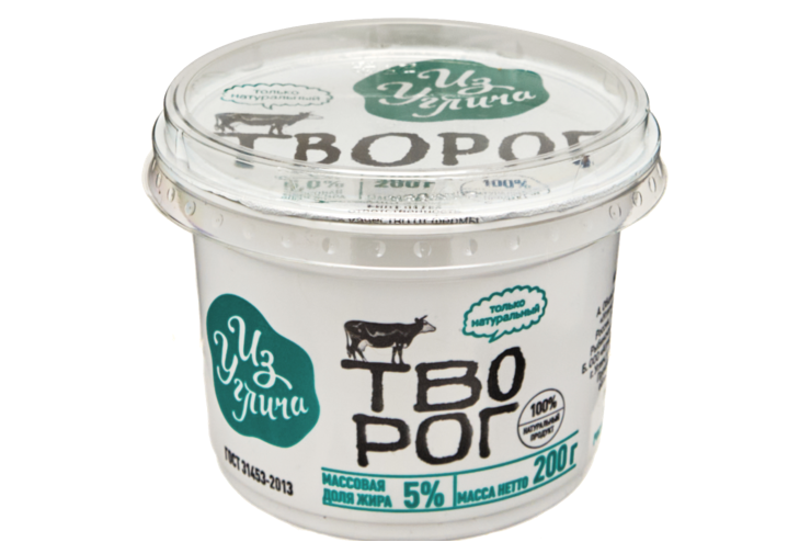 Творог 5% «Из Углича», 200 г – купить по приятной цене с доставкой на ...