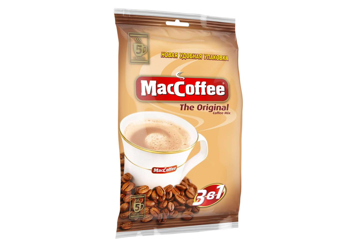 Напиток кофейный «MacCoffee» The Original 3 в 1, 100 г – купить по ...