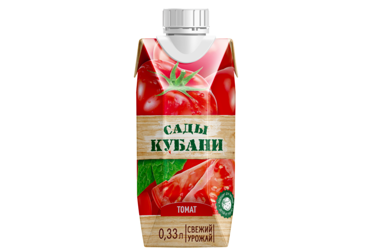 Сок «Сады Кубани» томатный, 330 мл – купить по приятной цене с ...