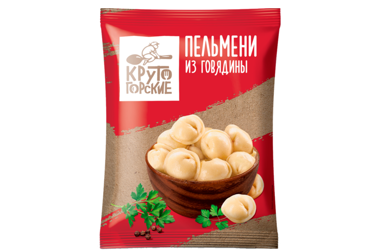 Пельмени «Крутогорские» из говядины, 800 г – купить по приятной цене с ...