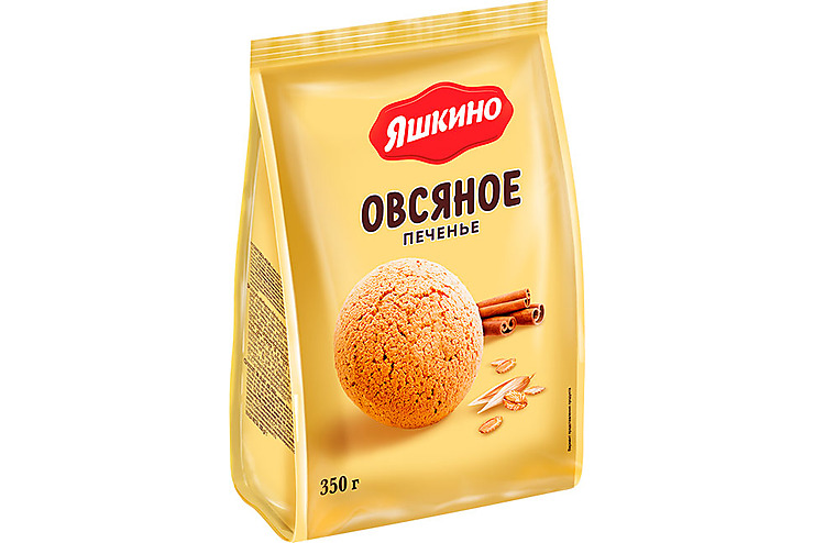 «Яшкино», печенье «Овсяночка», сдобное, 350 г