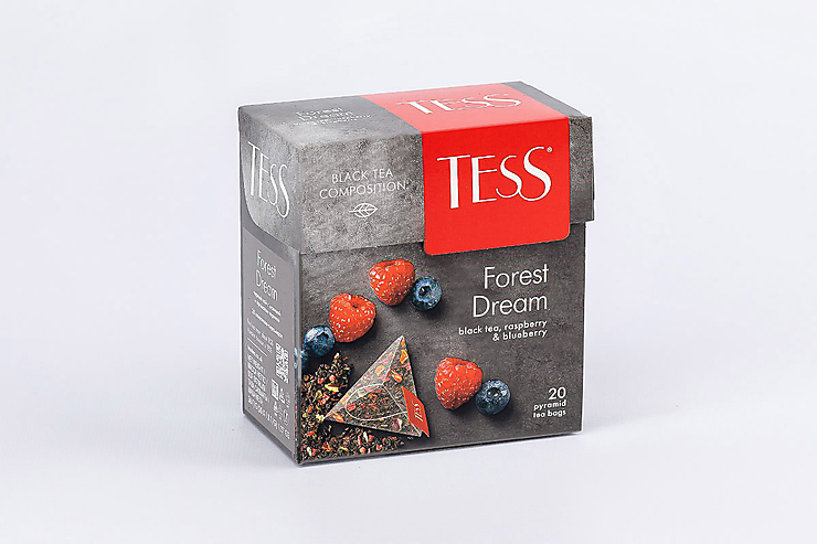 Чай черный «Tess» Forest dream, 20 пирамидок