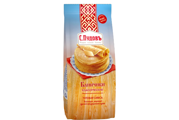 Смесь для выпечки «С.Пудовъ» Блинчики классические, 300 г – купить по ...