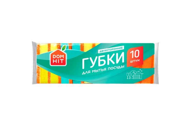 «DOMHIT», губки для мытья посуды