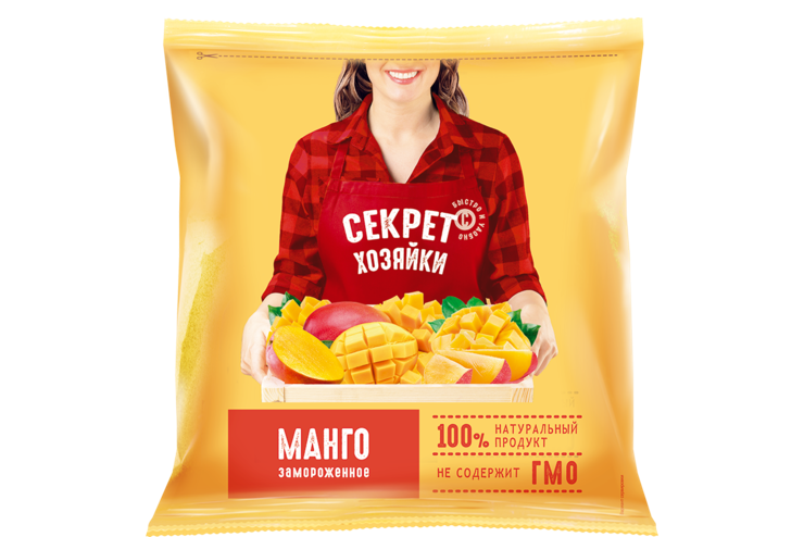 Манго «Секрет хозяйки» резаное быстрозамороженное, 300 г – купить по ...