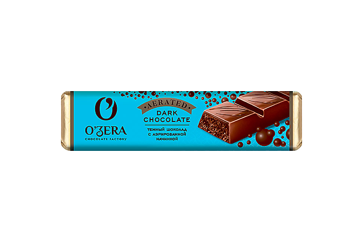 «OZera», шоколадный батончик Aerated, 32 г