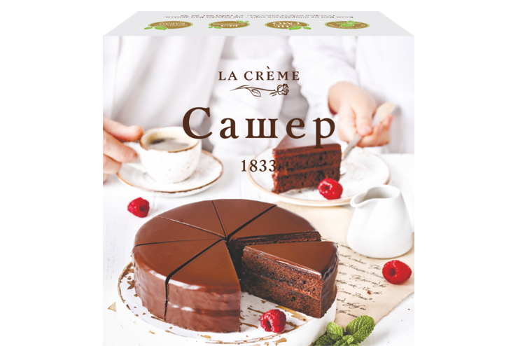 Торт «La Creme» Сашер, 230 г – купить по приятной цене с доставкой на ...