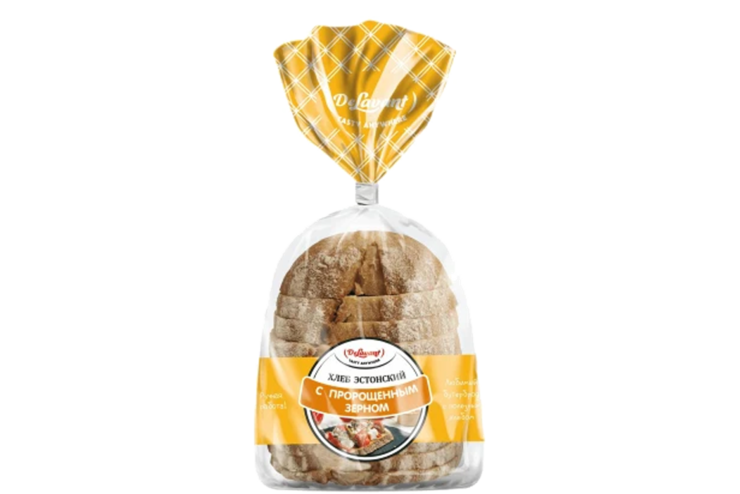 Хлеб «Delavant» Эстонский с пророщенным зерном, в нарезке, 255 г ...