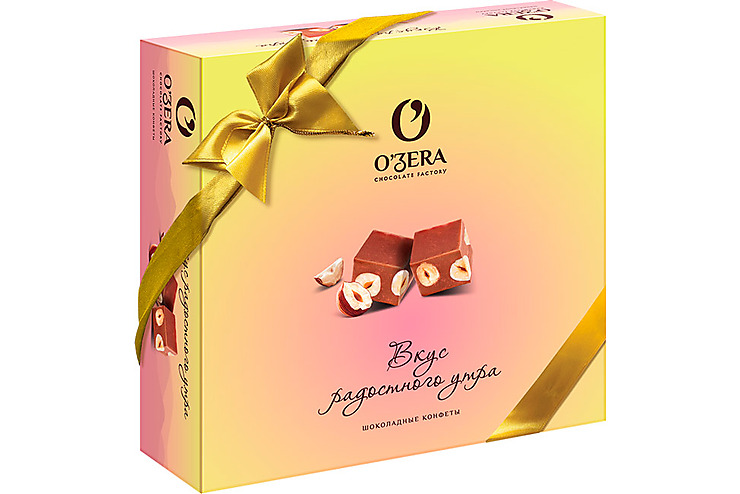 «O'Zera», конфеты шоколадные «Вкус радостного утра», 180 г