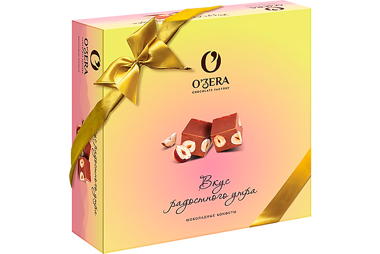 «O'Zera», конфеты шоколадные «Вкус радостного утра», 180 г