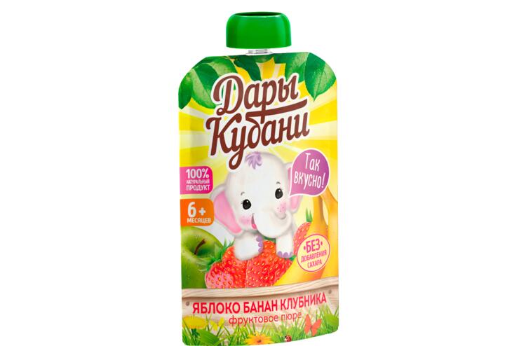 «Дары Кубани», пюре фруктовое, 90 г