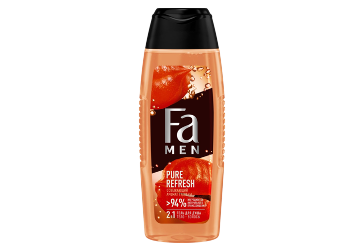 Гель для душа «FA Men» Pure Refresh с ароматом гуараны, 250 мл – купить ...
