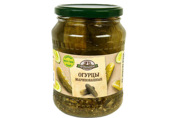 Огурцы «Домашние заготовки» маринованные, 720 мл – купить по приятной ...