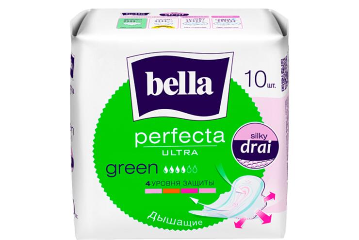 Прокладки «Bella» Perfecta Green, 10 шт.