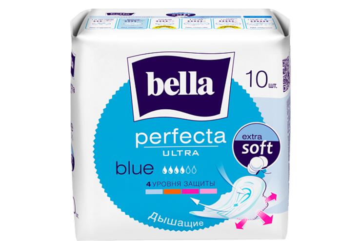 Прокладки «Bella» Perfecta Blue, 10 шт.