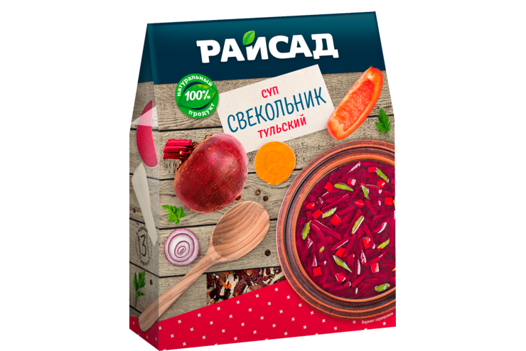 Суп «Райсад» свекольник «Тульский», 90 г – купить по приятной цене с ...