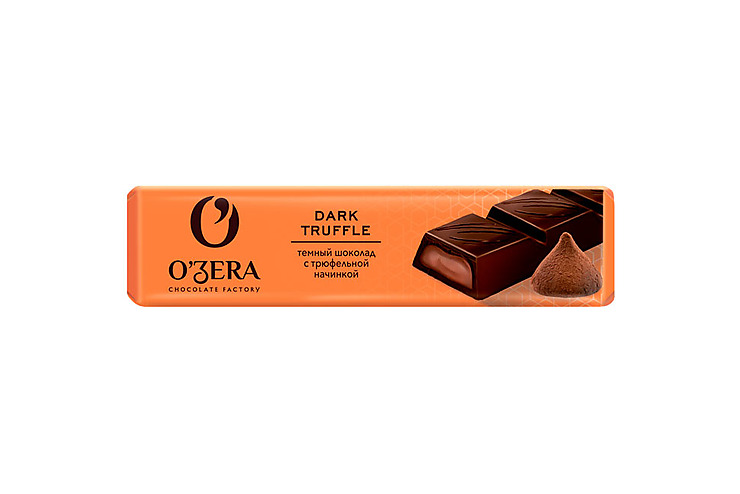 «O'Zera», шоколадный батончик Dark Truffle, 47 г*6