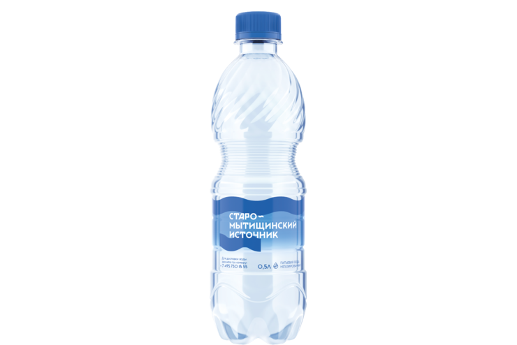 Вода питьевая «Источник Старо-Мытищинский» негазированная, 500 мл ...