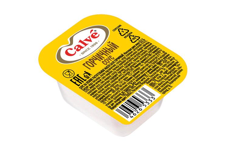 «Calve», соус « Горчичный», дип-пот, 25 г
