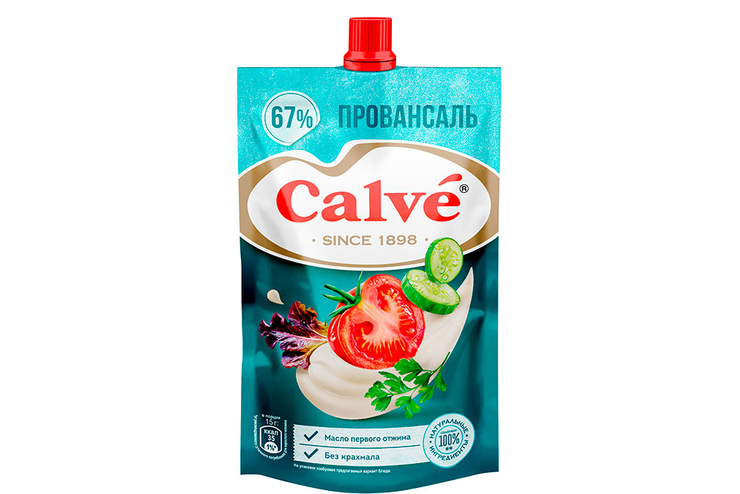«Calve», майонез «Провансаль» 67%, 200 г «Calve», майонез «Провансаль» 67%, 200 г